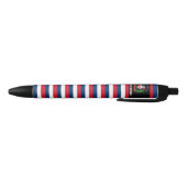 Flag Cute Patriotic Zwarte Inkt Pen (Bodem)