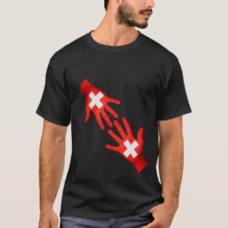 Flag Design Premium Unisex T-shirt met korte mouwe