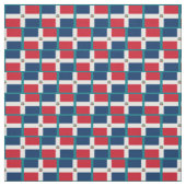 Flag Fabric & trendy mode Dominicaanse Republiek Stof (Swatch)