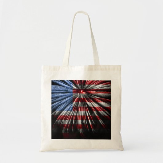 Flag Fireworks Bag Tote Bag (Voorkant)