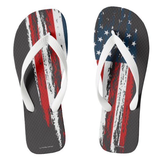 Flag Flip Flop Olympian Effort Designs (Voetbed)
