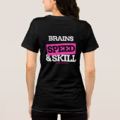 Flag Football Flamed Hype Tri-Blend Shirt (Achterkant)