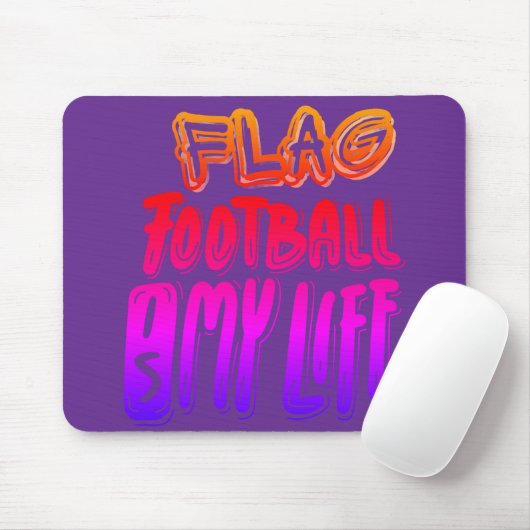 Flag Football Is My Life Muismat (Met muis)