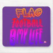 Flag Football Is My Life Muismat (Voorkant)
