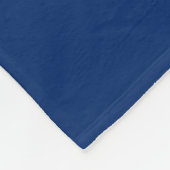 Flag Fort Wayne, Indiana Fleece Blanket Deken (Hoek)