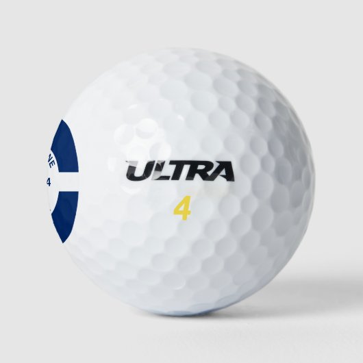 Flag Fort Wayne, Indiana Golf Balls Golfballen (Logo)