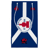 Flag Fort Wayne, Indiana Small Gift Bag Klein Cadeauzakje (Voorkant)