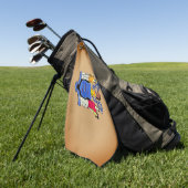 Flag Golf Towel, staat New Jersey Golfhanddoek (Groen)