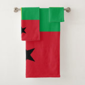 Flag Guinee-Bissau Bad Handdoek (Insitu)