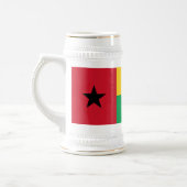 Flag Guinee-Bissau Bierpul (Links)