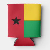 Flag Guinee-Bissau Blikjeskoeler (Voorkant)