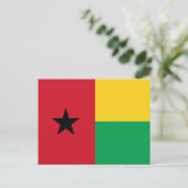 Flag Guinee-Bissau Briefkaart (Staand voorkant)