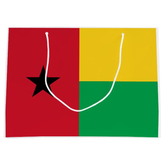 Flag Guinee-Bissau Groot Cadeauzakje (Voorkant)