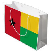 Flag Guinee-Bissau Groot Cadeauzakje (Achterkant Gekanteld)