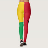 Flag Guinee-Bissau Leggings (Achterkant)