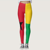 Flag Guinee-Bissau Leggings (Voorkant)