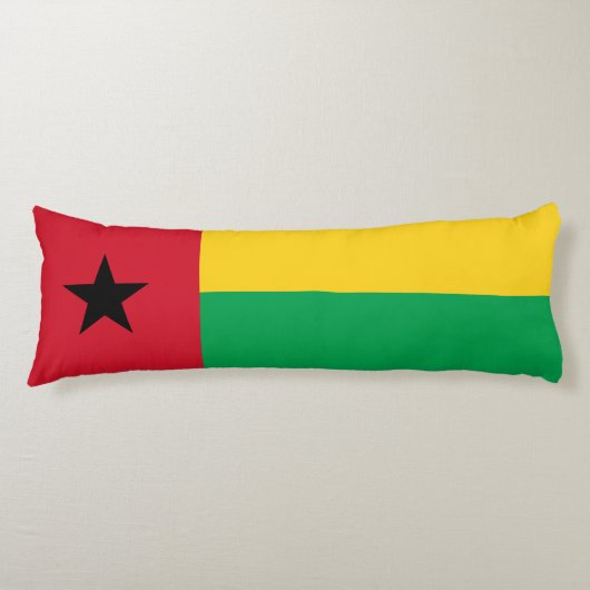 Flag Guinee-Bissau Lichaamskussen (Voorkant)