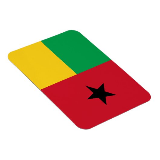 Flag Guinee-Bissau Magneet (Rechterzijde)