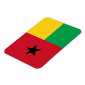 Flag Guinee-Bissau Magneet (Linkerzijde)