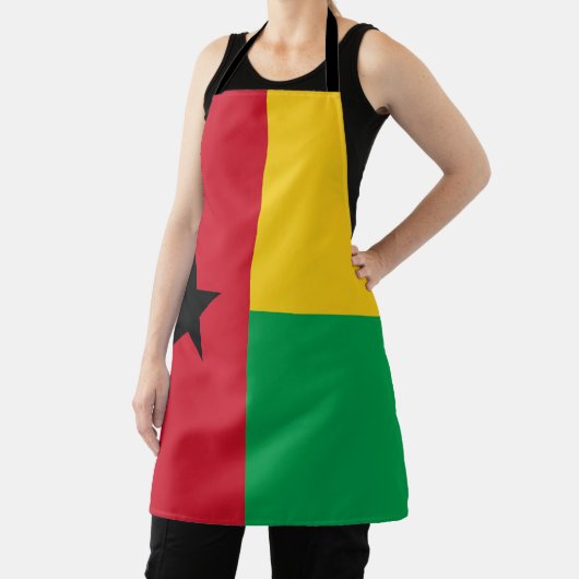 Flag Guinee-Bissau Schort (Insitu)