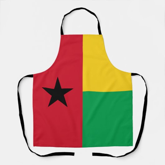 Flag Guinee-Bissau Schort (Voorkant)