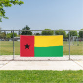 Flag Guinee-Bissau Spandoek (Insitu)