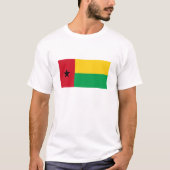 Flag Guinee-Bissau T-shirt (Voorkant)