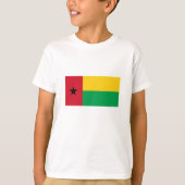 Flag Guinee-Bissau T-shirt (Voorkant)