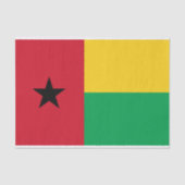 Flag Guinee-Bissau Tissuepapier (Voorkant)