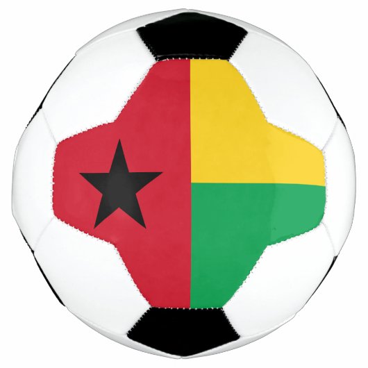 Flag Guinee-Bissau Voetbal (Voorkant)
