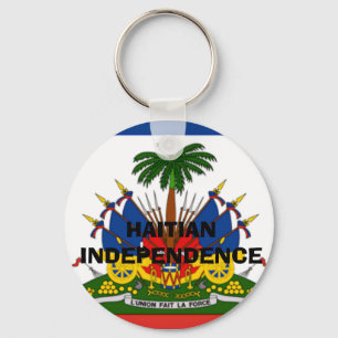 flag-Haiti-detail-lg, HAITIAN INDEPENDENCE Sleutelhanger