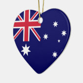 Flag Heart Ornament VS & Australië (Links)