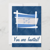 Flag Honduras Brush Kaart (Voorkant)