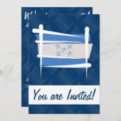 Flag Honduras Brush Kaart (Voorkant / Achterkant)