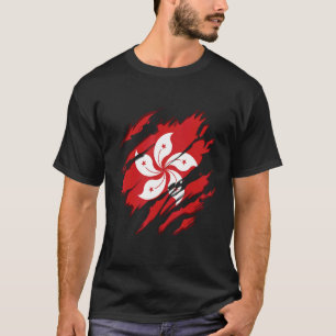 Flag Identity Pride Heritage Hong Kong T-shirt