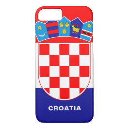Flag iPhone voor Kroatië iPhone 8/7 Hoesje