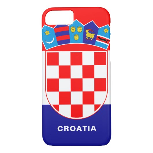 Flag iPhone voor Kroatië Case-Mate iPhone Case (Achterkant)