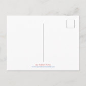 Flag Island - 2026 Postcard Feestdagenkaart (Achterkant)