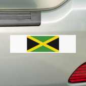 Flag Jamaica Bumpersticker (Op auto)