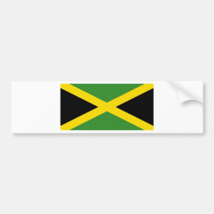 Flag Jamaica Bumpersticker