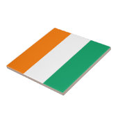 Flag-keramische Tegel uit Ivoorkust Tegeltje (Zijkant)