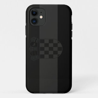 Flag Kroatië Blackout/Stealth Case-Mate iPhone Case