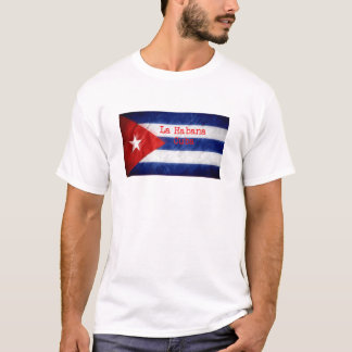 Flag La Habana Cuba T-shirt