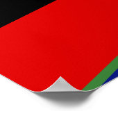 flag mix – Fahne – Flagge Poster (Hoek)