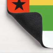 Flag Mousepad in Guinee-Bissau Muismat (Hoek)