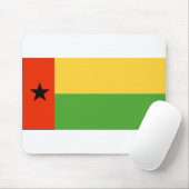 Flag Mousepad in Guinee-Bissau Muismat (Met muis)