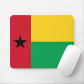 Flag Mousepad in Guinee-Bissau Muismat (Met muis)