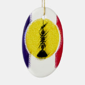 Flag ncl fra knk keramisch ornament (Rechts)