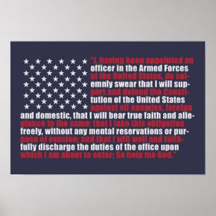 Flag Oath-commissie Poster