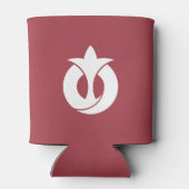 Flag of Aichi Prefecture, Japan Blikjeskoeler (Achterkant)